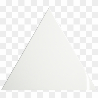 White Glossy - Triangle White Logo Png Clipart