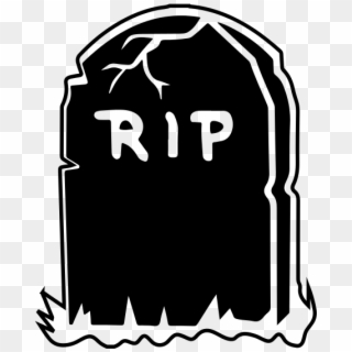 Png Transparent Library Headstone Grave Cemetery Death - Black Tombstone Clipart