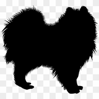 Pomeranian Silhouette At Getdrawings - Dog Silhouette Png Transparent Pomeranian Clipart