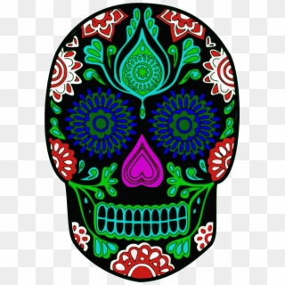 28 Collection Of Day Of The Dead Skull Clipart - Dia De Los Muertos Adelaide - Png Download