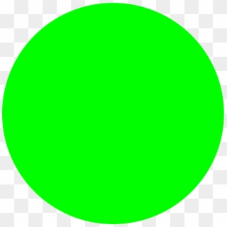 Green Tick Clipart Circle Green - Green Circle - Png Download