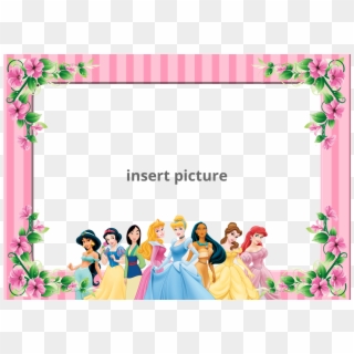 Frame Clipart Disney Princess - Disney Princesses Clipart Free - Png Download