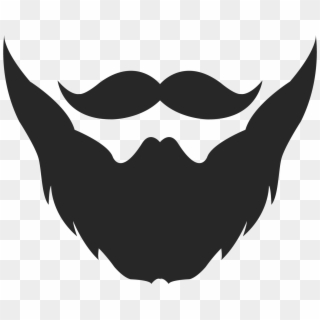 Barba Png - Moustache And Beard Logo Clipart