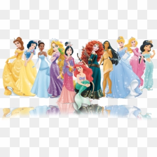 Disney Princesses High Quality Png - Disney Princesses With Tiaras Clipart