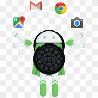 Android Oreo Png Pic - Android Version Oreo Logo Clipart