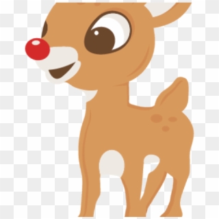 Cute Rudolph Clip Art - Png Download