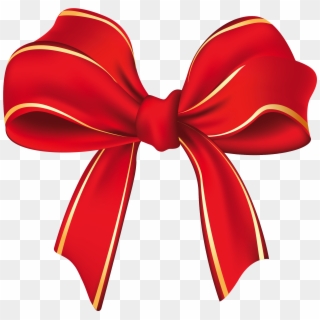 Christmas Bow Decoration Png Clipart - Christmas Bow Png Transparent Png