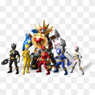 At - Power Rangers All Stars Wild Force Clipart