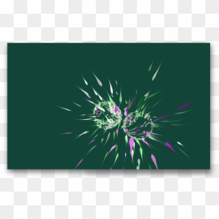 So My Itunes Visualizer Looks Like Sperm Attacking - Spear Thistle Clipart