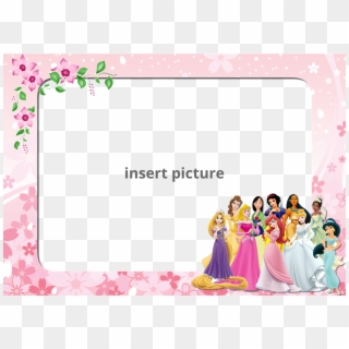 Disney Princesses Clipart Frame - Disney Princess Hd - Png Download