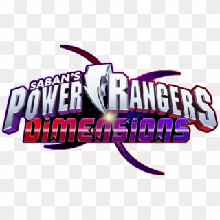 Power Rangers Dimensions Logo By Derpmp6 - Graphic Design Clipart