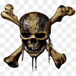 Pirates Of The Caribbean Skull Poster Clipart