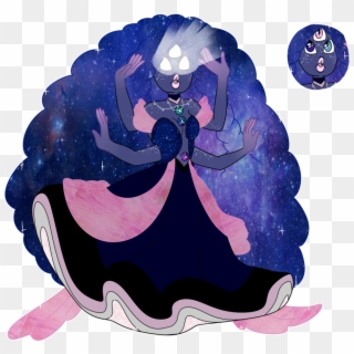 Su Pink Galaxy Sapphire Clipart