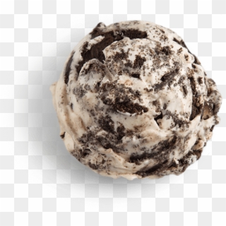 Oreo Cookies And Cream Ice Cream Scooped - Uranium In Its Natural State Clipart