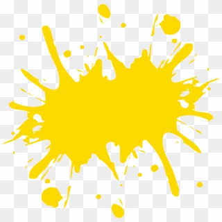 Yellow Paint Splash Png - Vexel Clipart