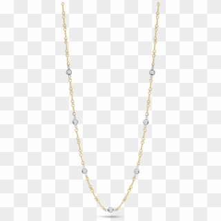 White Gold Chain Png - Necklace Clipart
