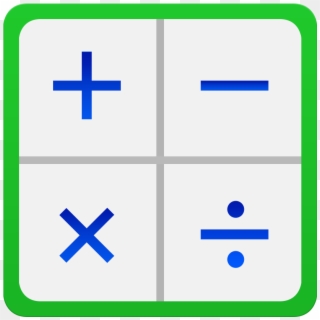 Calculator Icon Galaxy S6 Png Image - Icon Clipart