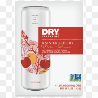Dry® Sparkling Soda Cans - Dry Sparkling Rainier Cherry Clipart