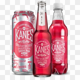 Raspberry & Lemon - Kanes Soda Pop Clipart