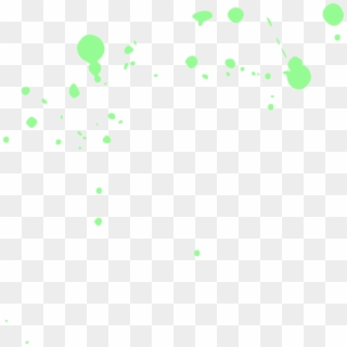 Splatter Clip Art - Lime Green Paint Splatter - Png Download