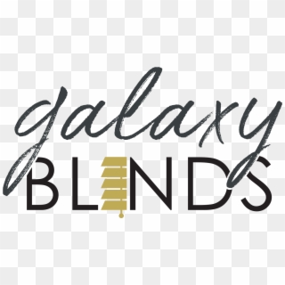 Galaxy Blinds - Calligraphy Clipart
