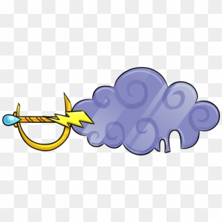 Rain Cloud Png - Mighty Magiswords Raincloud Magisword Clipart