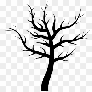 738 X 750 7 - Spooky Tree Silhouette Png Clipart