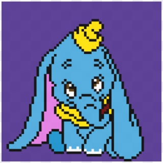 Dumbo - Pixel Art Minnie Mouse Clipart