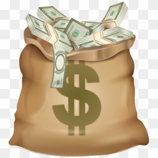 Money Png Images Are We Living For Money - Bag Of Money Png Clipart