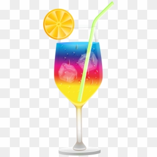 Cocktail Png Clip Art - Stemware Transparent Png