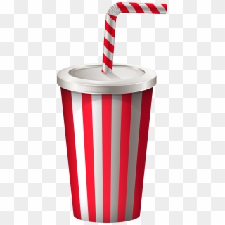 Drink Cup With Straw Png Transparent Clip Art Image - Drink With Straw Transparent