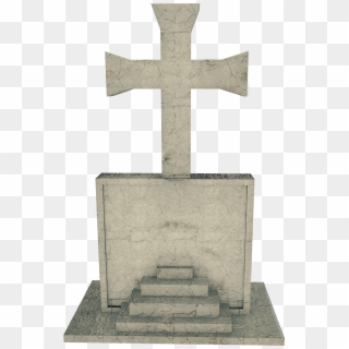 Cross, Illustration, Gravestone, Cemetery, Religion, - Cross Gravestone Clipart