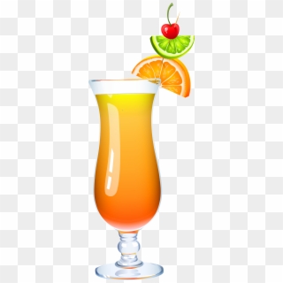 Exotic Cocktail Png Clipart Picture - Mai Tai Clip Art Transparent Png