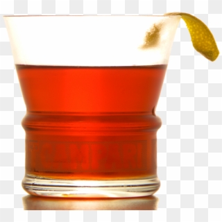 Negroni - Transparent Background Drinks Png Clipart