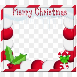 Merry Christmas Png Photo Frame A˜ƒa˜†christmasa˜†a˜ƒ - Merry Christmas Frame Transparent Clipart