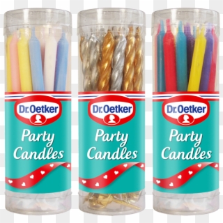 Oetker Party Candles Are Colourful Candles Perfect - Dr Oetker Candles Clipart