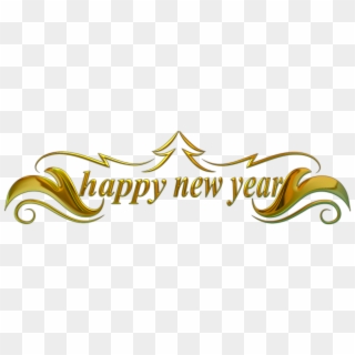 Happy New Year Text - Happy New Year Picsart Clipart