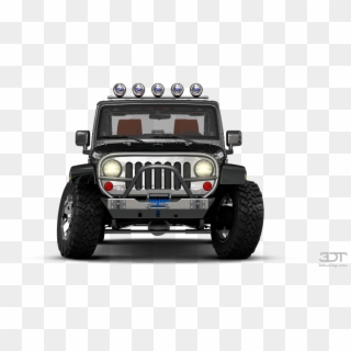 Jeep Wrangler Rubicon Convertible - 3d Jeep Jk Transparent Clipart