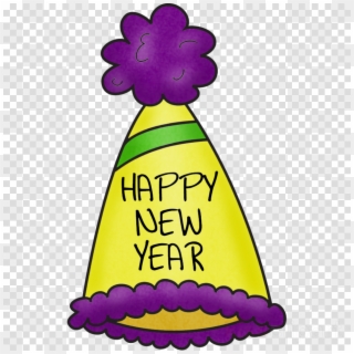 New Year Hat Clip Art Clipart New Year's Eve New Year's - Png Download