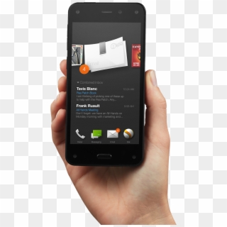 Smartphone In Hand Png Image - Amazon Fire Phone 2018 Clipart