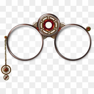 Ronda Steampunk Ish Glasses ❤ Liked On Polyvore Featuring - Circle Clipart