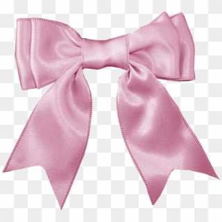 Pink Bow Ribbon Transparent Image - Transparent Background Pink Bow Png Clipart