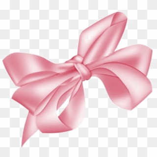 Pink Bow Ribbon Png Image - Clip Art Gold Christmas Bow Transparent Png