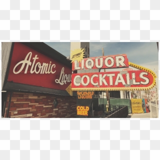 Atomic Liquors, The Oldest Freestanding Bar In Las - Atomic Bar Vegas Clipart