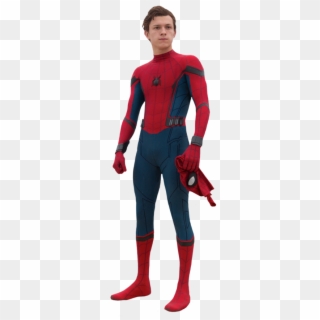 Spiderman Homecoming Png - Spiderman Tom Holland Full Body Clipart