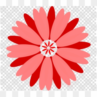 Red Flower Vector Png Clipart Floral Bouquets Clip - Flower Clipart High Resolution Transparent Png