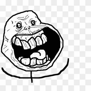 Meme Faces Forever Alone , Png Download Clipart