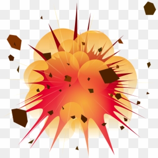 Nuclear Explosion Clipart Grenade - Explosion Clip Art - Png Download