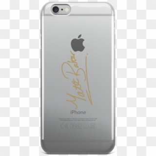 Signature Iphone Cover 6 Plus/6s Plus - Iphone 6 Back Png Clipart