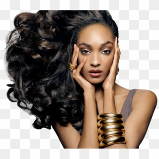 Hair Model Png - Beauty Black Woman Png Clipart
